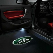 4x Land Rover Logo Wireless Car Door Welcome Laser Projector Shadow LED Light Em - $38.50