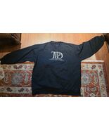 Taylor Swift Official The Tortured Poet Department Black Crewneck Sweats... - $28.95