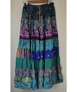 Colorful Frilly Banjara Style Skirt B106 - $460.94 MXN