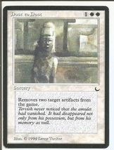 Dust To Dust The Dark 1994 Magic The Gathering Card LP - $5.00