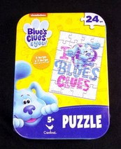 Blue&#39;s Clues mini puzzle in collector tin 24 pcs New Sealed - £3.19 GBP