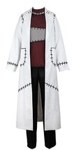 ZYHCOS Cosplay Costume Doctor Uniform Splicing White Coat US Size Full Sets (Lar - £70.08 GBP