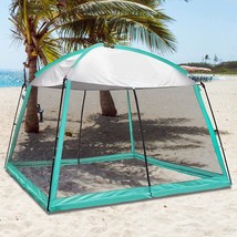 Gregin Screen House 11 X 11 Ft. Mesh Net Wall Camping Canopy Tent Shelter - £99.01 GBP