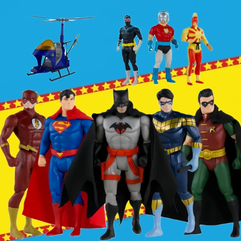 15cm Mcfarlane Dc Toys Anime Figure Super Powers Action Batman Flash Wonder - £30.06 GBP+