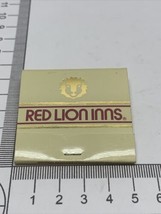 Vintage Feature FrontStrike Matchbook TED LION INNS over 30 Locations  gmg - £11.46 GBP