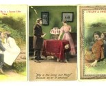 3 Holmfirth Famous Lovers and Famous Comics  Postcards Bamford - $11.88