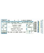 Ozzfest Ticket Stub August 18 2005 Phoenix Arizona - £13.62 GBP