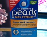 Natures Way PROBIOTIC PEARLS Digestion &amp; Immunity MAX POTENCY 30 Softgel... - $17.81