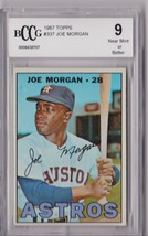 1967 Topps Joe Morgan #337 BCCG Beckett 9 P1256 - £62.93 GBP