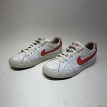 New Nike Court Tour Sneakers - White/ Coral Size 8.5 Est 1972 - £59.80 GBP