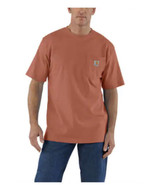 Carhartt LOOSE FIT HEAVYWEIGHT SHORT SLEEVE POCKET T-SHIRT Medium Terrac... - €17,02 EUR