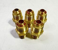 5-Brass Fusible 210 Deg. Fahrenheit Pipe Plug Half Union 3/8” Flare X 1/... - $38.45 CAD