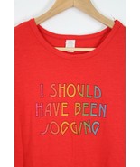 Vtg I Should Have Been Jogging L Single Stitch Short Sleeve USA Made T-S... - £34.36 GBP