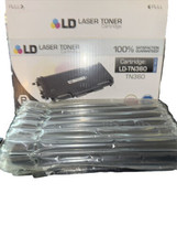 LD TN360 Black Laser Toner Cartridge for Brother HL-2150N DCP-7045N MFC-... - £15.85 GBP