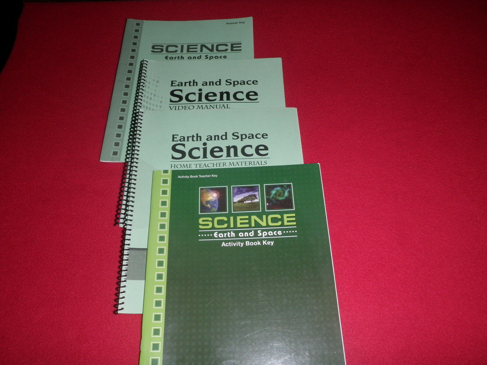 Abeka Science Earth Space 8 Activity Key Answer Home Teacher Material Ma... - $29.39