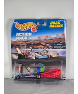 Hot Wheels Action Pack Set - Drag Racing 18736 - Grave Dragger &amp; Quarter... - $9.85
