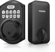 TE001 Keyless Entry Door Lock with Keypad Smart Deadbolt Lock for Front Door wit - £74.74 GBP