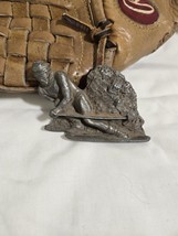 Vintage 1979 DOWNHILL SKIING - Indiana Metal Craft Belt Buckle - £11.84 GBP