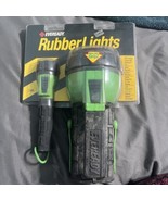 VTG 1998 Eveready Rubberlights Super Tough FlashLights Green Krypton Bul... - $771.60 MXN