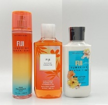 Bath &amp; Body Works Fiji Sunshine Guava-Tini Set - Gel, Lotion, Fragrance Mist - £22.37 GBP