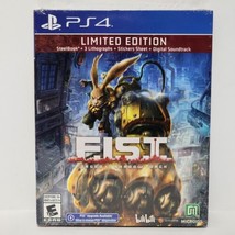 F.I.S.T. Forged in Shadow Torch Limited Edition Steelbook PS4 Brand New Sealed - £30.96 GBP