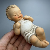 Vintage Goebel Sleeping Baby Piano Baby Porcelain Figurine W. Germany Ho... - $250.00