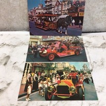 Collectible Postcard Lot Of 3 Walt Disney World Banjo Kings Ridin Down Main - £15.65 GBP