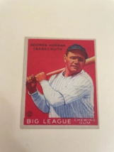  1933 Goudey Babe Ruth #149 *RP* novelty baseball card. Yankees. - £3.95 GBP