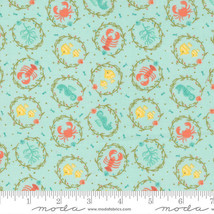 Moda THE SEA AND ME Seafoam 20795 13 Quilt Fabric By The Yard - Stacy Iest Hsu - £8.92 GBP
