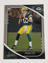 2020 Jordan Love Panini Absolute Football Nfl Card # 162 Rookie Card Rc Packers - £4.50 GBP