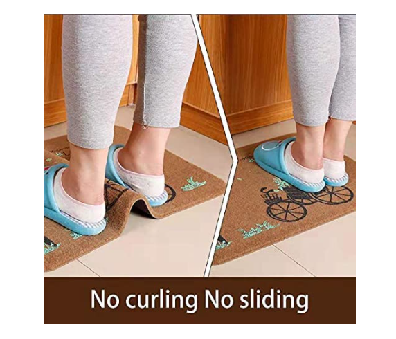 Rug Grippers 4 PCS Triangle Non Slip Washable Rug Gripper Double Sided R... - $9.38