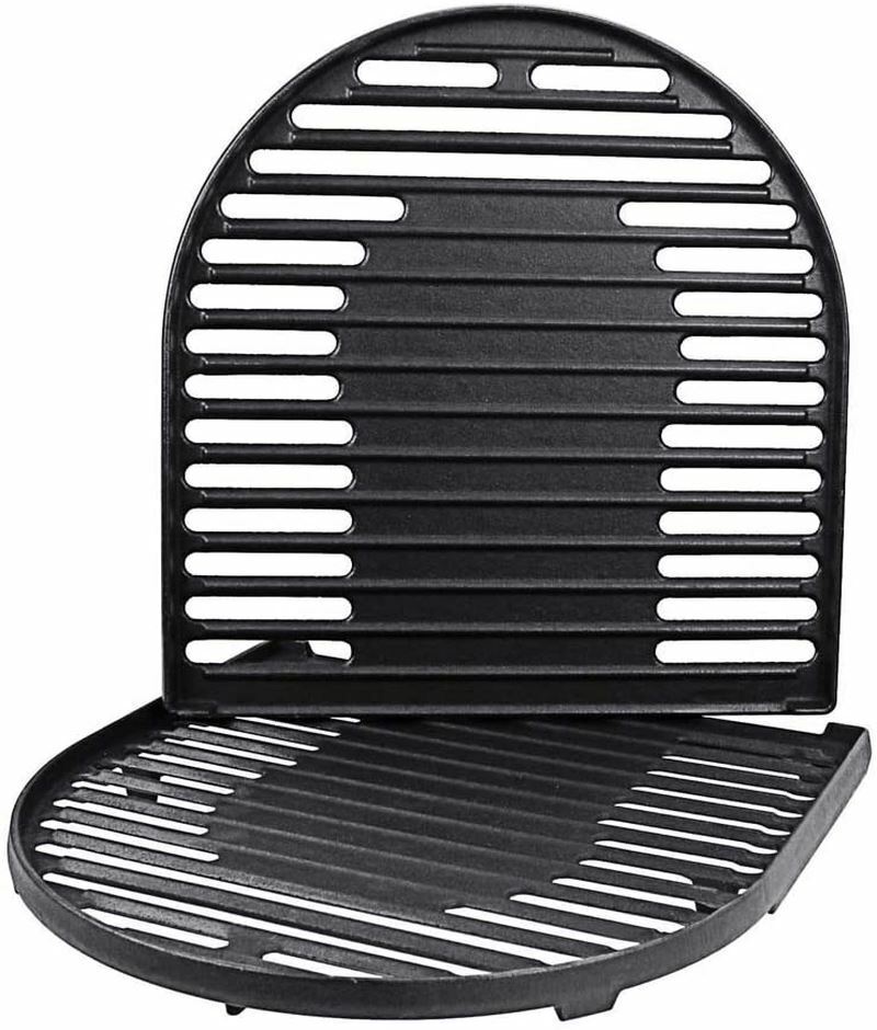 Cast Iron Grill Cooking Grates 2-Pack for Coleman Roadtrip Swaptop LX LXE LXX - £44.85 GBP