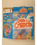 Empty POST Cereal Box 1999 CREATE A CRUNCH Cereal Mixing Kit 12.75 oz - £21.79 GBP