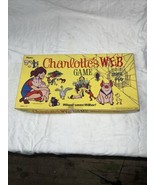 Vintage Charlotte&#39;s Web Game 1974 Hasbro board game Some Pig Wilbur - £62.77 GBP