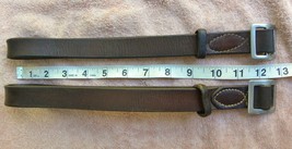 Pair Of Brown LEATHER Hand-Holds for Driving Lines-Standardbred Harness ... - $12.95
