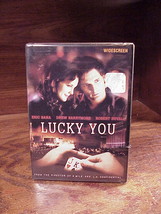 Lucky You DVD, Sealed, 2007, PG-13, Eric Bana, Drew Barrymore, Robert Du... - $8.95