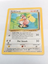 Farfetch&#39;d 27/102 Pokemon Base Set Unlimited Uncommon NM/MINT 1999 WOTC - £2.73 GBP