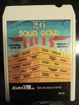 8 track-20 Solid Gold Hits 1975-Various-REFURBISHED &amp; Tested! - £13.52 GBP