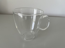 CHA CULT CLEAR TEA CUP - £2.96 GBP