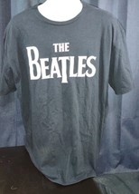 The Beatles Abbey Road T-Shirt 2X Short Sleeve Crew Neck Graphic Navy Blue - £11.73 GBP