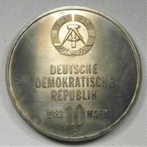 1983-A Germany Democratic Republic 10 Mark GEM++ UNC Coin AD910 - £29.29 GBP