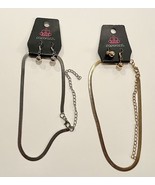 2 - Paparazzi Jewelry Sets Both Include Necklace &amp; Earrings, One Silver ... - $94.24 MXN