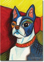 Boston Terrier (Pawcasso) - 12.5&quot;x18&quot; Garden Banner - $258.35 MXN