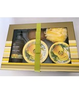 The Body Shop Sweet Lemon Set Body Butter Body Scrub Soap And Shower Gel - $87.11