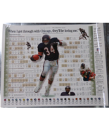 Walter Payton The Greatest Bear Poster 22 x 28 Chicago Bears w/ Stats La... - £15.49 GBP
