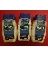 3 PACK PEPPERMINT TUMS ULTRA STRENGTH 1000 ANTACID CHEWABLE TABLETS, 72 ... - £32.70 GBP