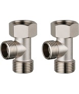 The Tsinghwang 2-Piece Bidet T-Adapter Is A Polished 3-Way Tee Connector... - $41.96