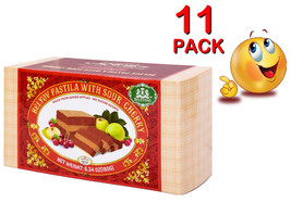 11 Pack Case Pastila With Cherry Sugar Free 180g Belevini Belyov Made In Moldova - £62.29 GBP
