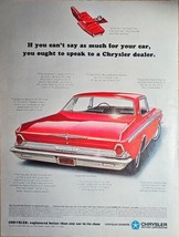 CHRYSLER - 300 2-Door Hardtop - 1964 Vintage Print Ad - $10.73