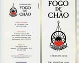 Churrascaria Fogo de Chao Desserts Menu Brochures Envelope Brazil Texas1... - £30.16 GBP